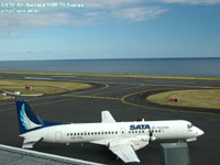 駐機中の SATA Air Acores BAe ATP 撮影場所：HORTA アソーレス諸島(HOR)、ポルトガル(PORTUGAL)