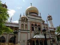 サルタン・モスク( Sultan Mosque )　撮影場所：シンガポール